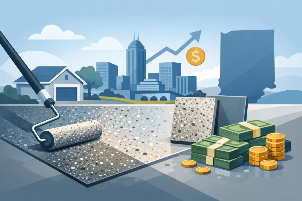 What Does Concrete Coating Cost in Indiana?