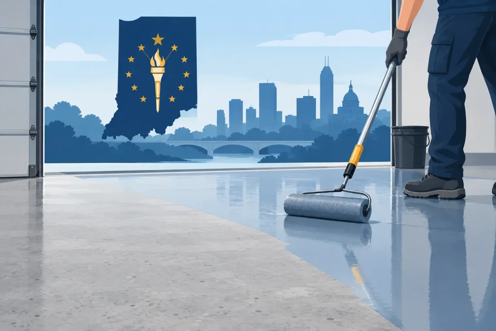 Floor Coatings Built for Indiana Concrete